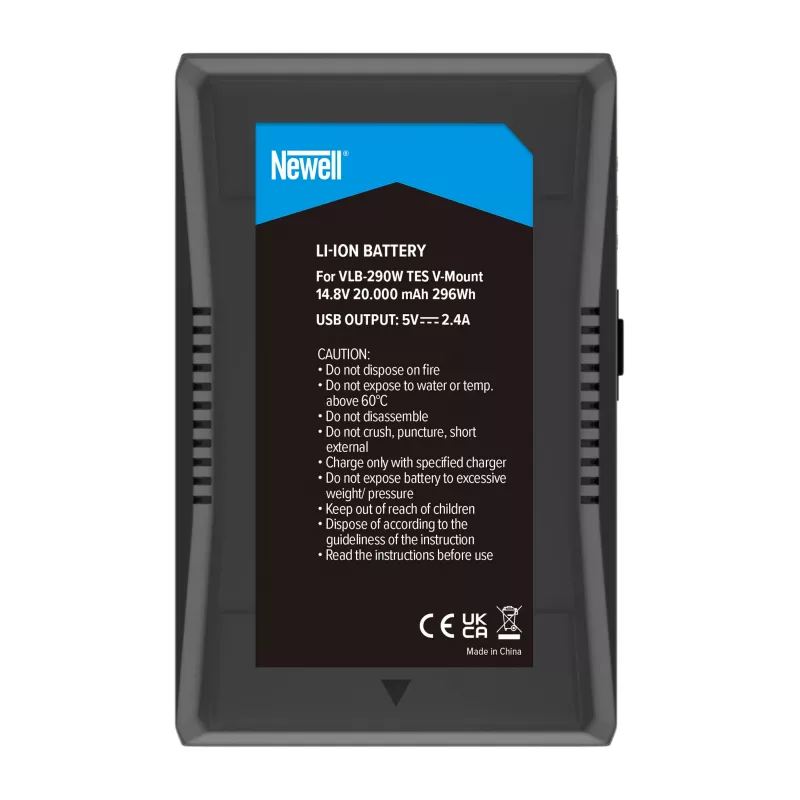 Batería V-Mount Newell VLB-290W TES 290Wh