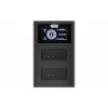 Cargador FDL-USB-C de doble canal Newell para baterías Canon LP-E12