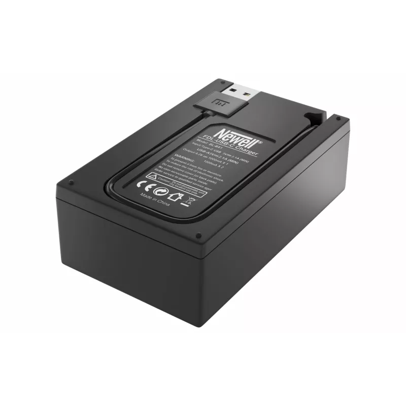 Cargador FDL-USB-C de doble canal Newell para baterías Sony NP-BX1