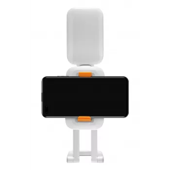 Camrock Live Stream Panel LED Light con soporte para smartphone
