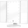 Humanas HS-ML04 Espejo de maquillaje LED con iluminación - blanco