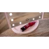 Humanas HS-ML04 Espejo de maquillaje LED con iluminación - rosa