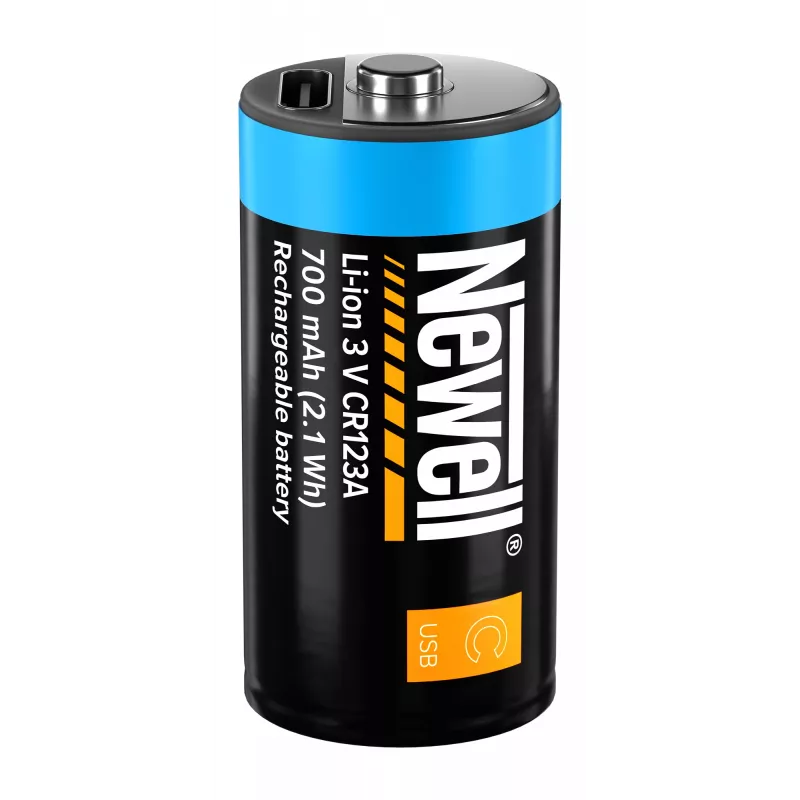 Newell CR123A Batería USB-C 700 mAh pack de 2 blister