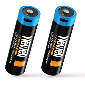 Newell 21700 Batería USB-C 5000 mAh Li-Ion recargable (pack de 2, blister)