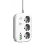 Newell Power Office WiFi PD 30W Regleta de enchufes