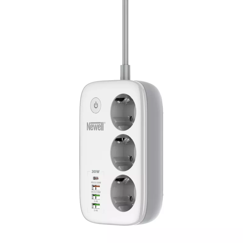 Newell Power Office WiFi PD 30W Regleta de enchufes