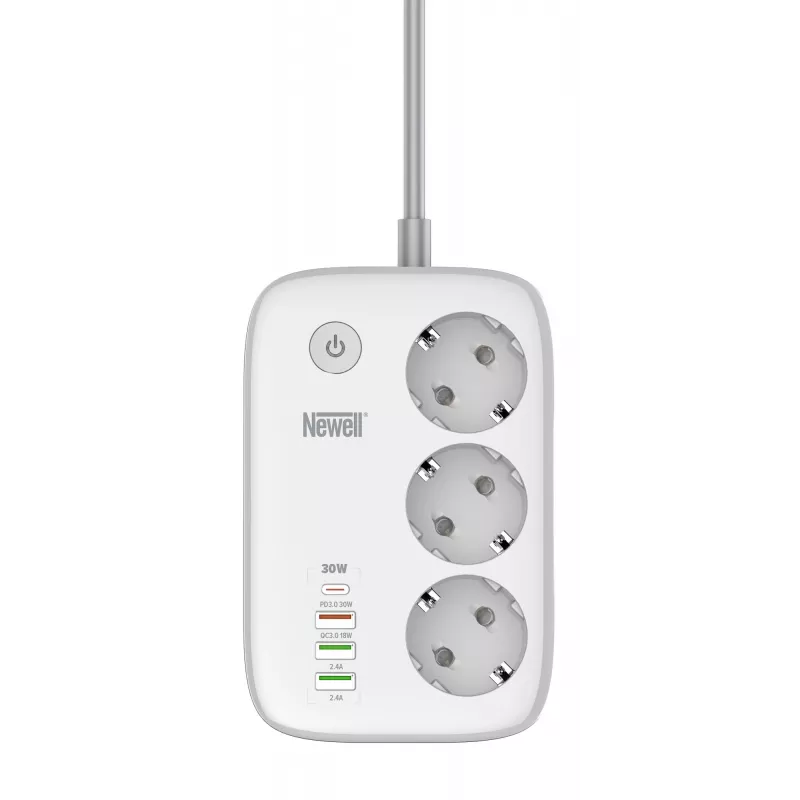 Newell Power Office WiFi PD 30W Regleta de enchufes