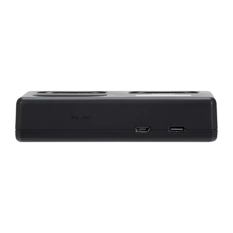 Newell TT-USB-C Cargador de triple canal para baterías Canon LP-E6