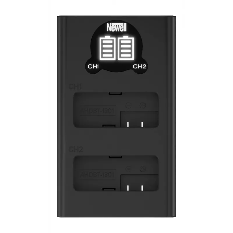 Newell DL-USB-C cargador de doble canal para GoPro Hero13 (NL4797)