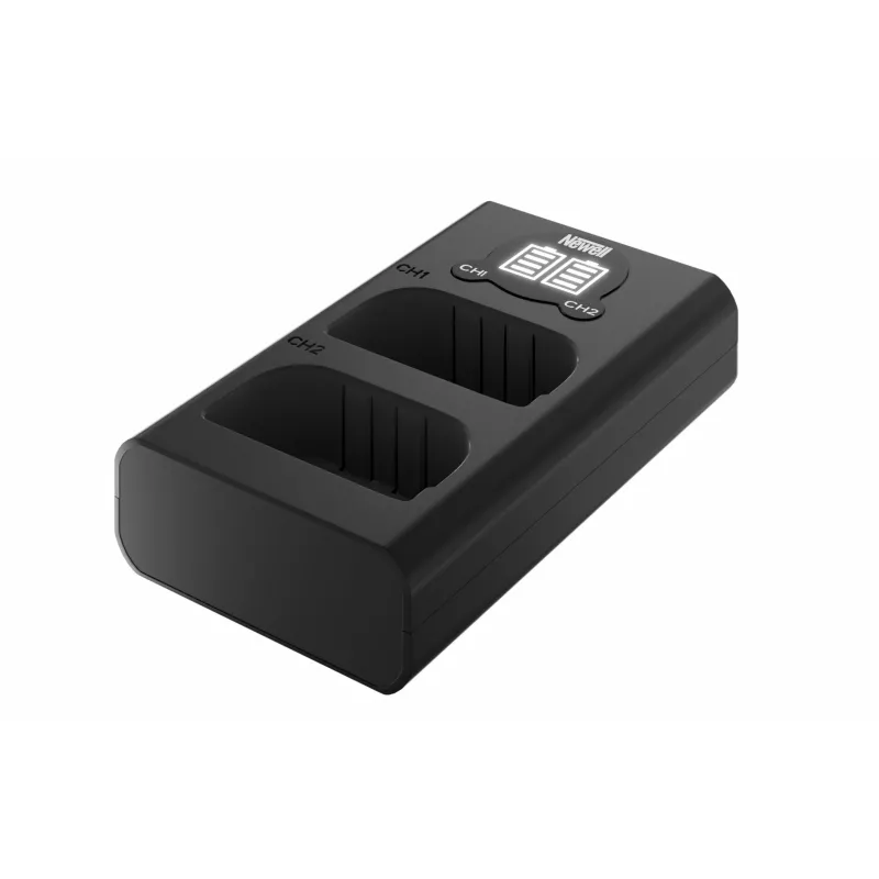 Newell DL-USB-C Cargador de doble canal con 2 baterías LP-E6N para Canon