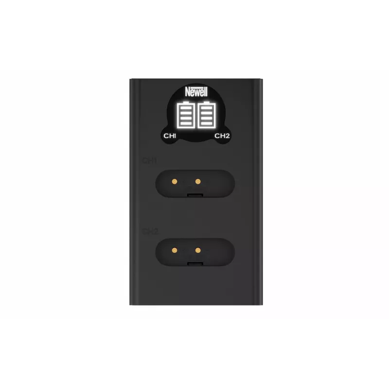 Newell DL-USB-C Cargador de doble canal con 2 baterías NP-BX1 para Sony