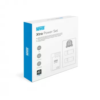 Newell DL-USB-C Cargador USB-C de doble canal y set de batería LP-E17 para Canon