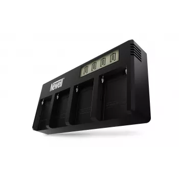 Cargador de cuatro canales Newell DF-4CH para serie Sony NP-F