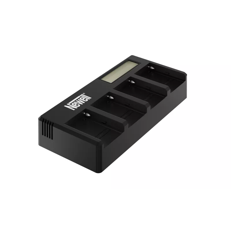 Cargador de cuatro canales Newell DF-4CH para serie Sony NP-F
