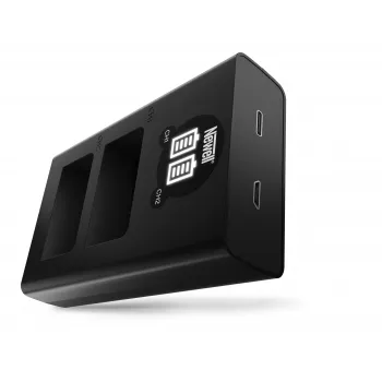 Cargador de batería de dos canales Newell DL-USB-C para Nikon EN-EL25