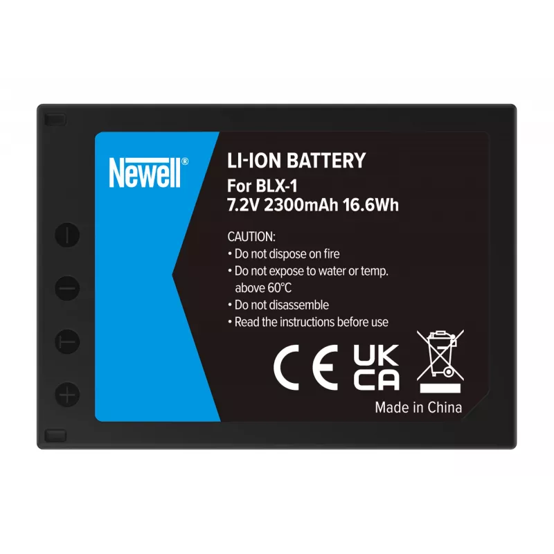 Batería de repuesto Newell BLX-1 para Olympus