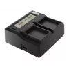 Cargador de batería de dos canales Newell DC-LCD para Panasonic VW-VBD29/VBD58/VBD78