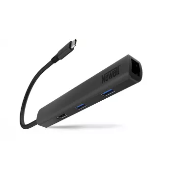 Hub USB-C Newell 6 en 1 - grafito