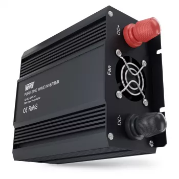 Inversor de corriente Newell de onda sinusoidal pura 12V a 230V 300W