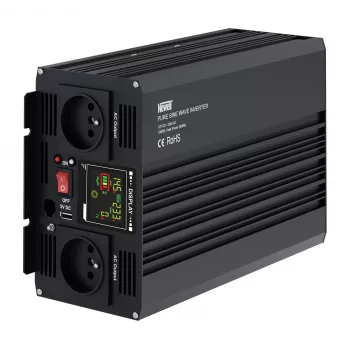 Inversor de corriente Newell de onda sinusoidal pura 12V/230V 1000W