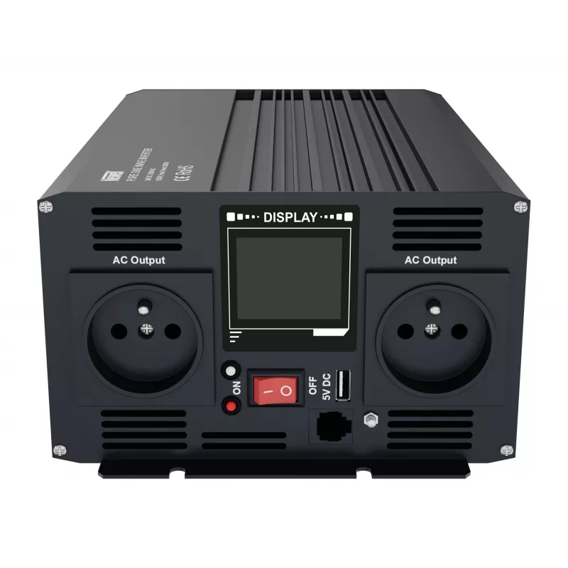 Inversor de corriente Newell de onda sinusoidal pura 24V DC a 230V AC 1000W