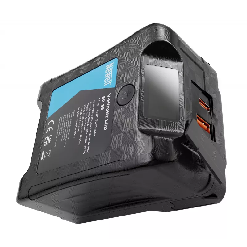 Batería V-Mount Newell BP-95 LCD 95Wh 14,8V 6600mAh