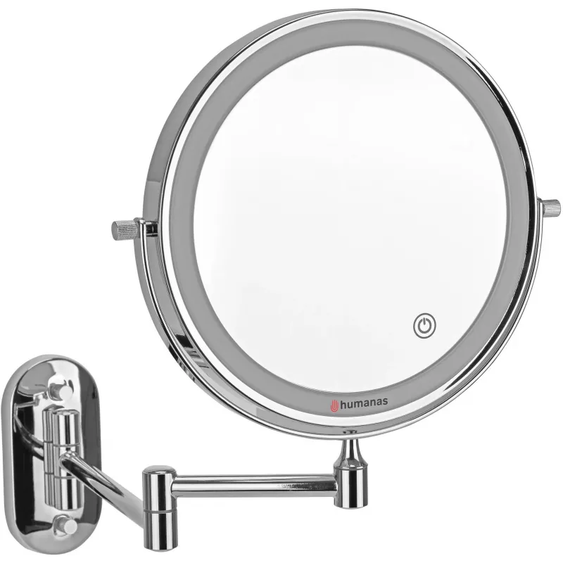Espejo LED Humanas HS-BM01, plateado