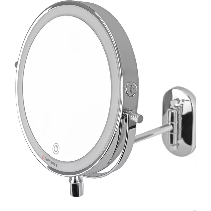 Espejo LED Humanas HS-BM01, plateado