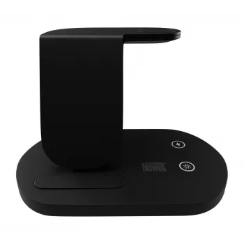 Cargador inalámbrico Newell induOne N-GY-Z7L para 3 dispositivos - negro