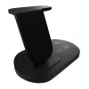 Cargador inalámbrico Newell induOne N-GY-Z7L para 3 dispositivos - negro