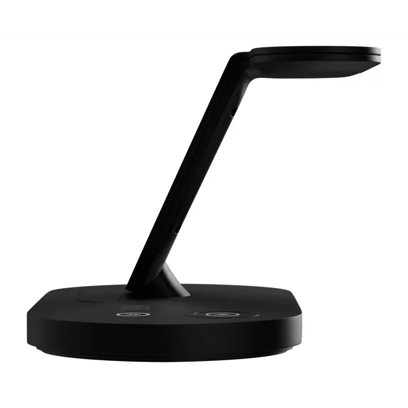 Cargador inalámbrico Newell induOne N-GY-Z7L para 3 dispositivos - negro