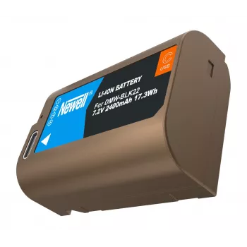 Batería de repuesto Newell DMW-BLK22 USB-C para Panasonic