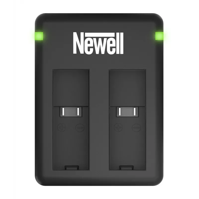 Cargador USB de doble canal Newell SDC-USB para baterías Kodak LB-015