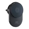 Soporte para coche magnético Newell S18 MagSafe con cargador inalámbrico - Negro