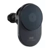 Soporte para coche magnético Newell S18 MagSafe con cargador inalámbrico - Negro