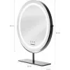 Espejo de maquillaje LED Humanas HS-HM Scarlet, negro
