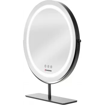 Espejo de maquillaje LED Humanas HS-HM Scarlet, Negro