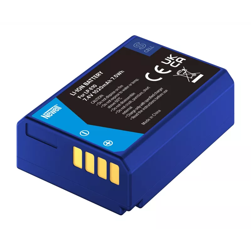 Batería de repuesto Newell SupraCell Protect LP-E10 para Canon