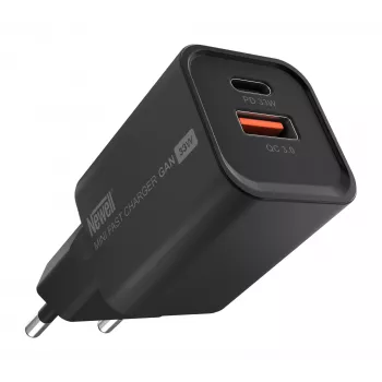 Cargador USB-C Newell GaN 33 W Negro