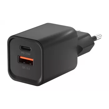 Cargador USB-C Newell GaN 33 W Negro
