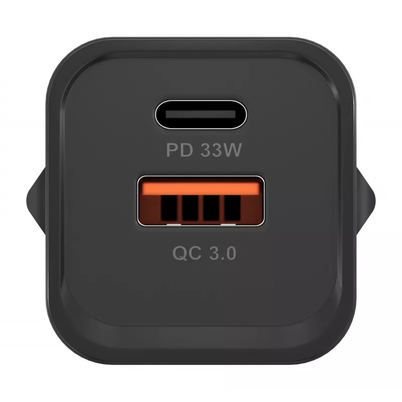 Cargador USB-C Newell GaN 33 W Negro
