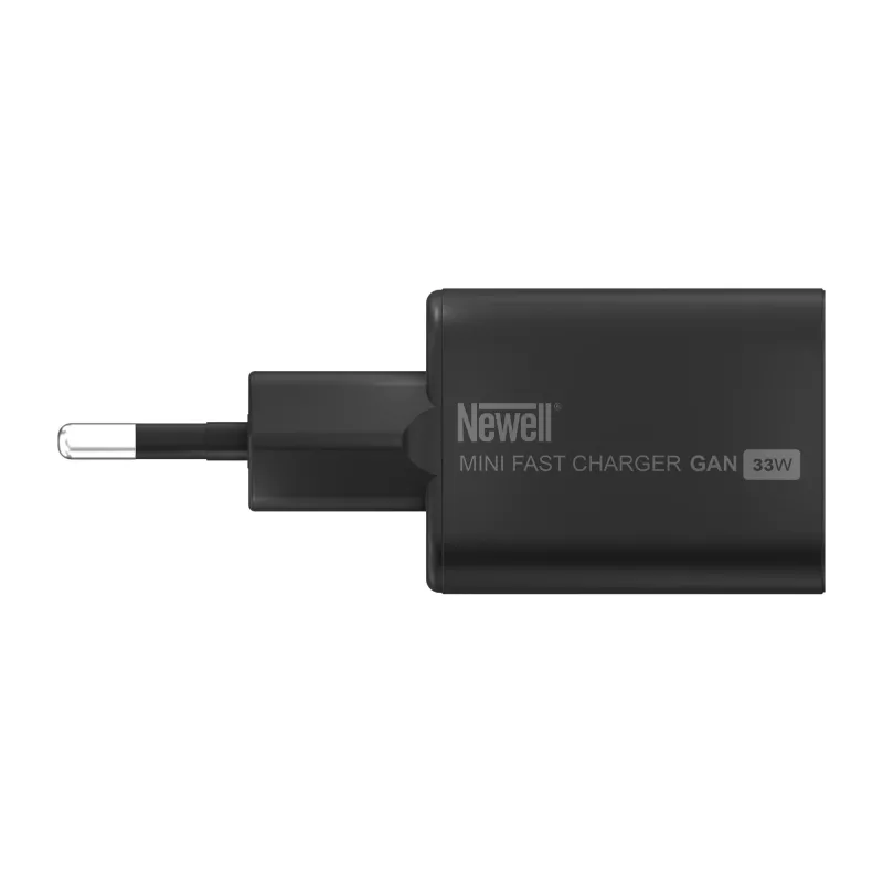 Cargador USB-C Newell GaN 33 W Negro