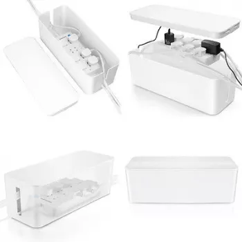 MOZOS KBO-LW Caja Organizadora para Regletas Blanca
