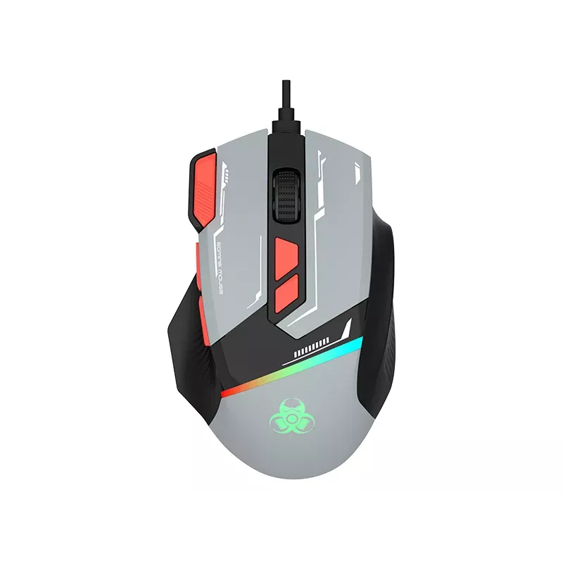 Tracer GameZone Spectra RGB Ratón Gaming USB Gris