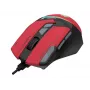 Tracer GameZone Spectra RGB Ratón Gaming con Cable, 7200 DPI, Rojo (TRAMYS47839)