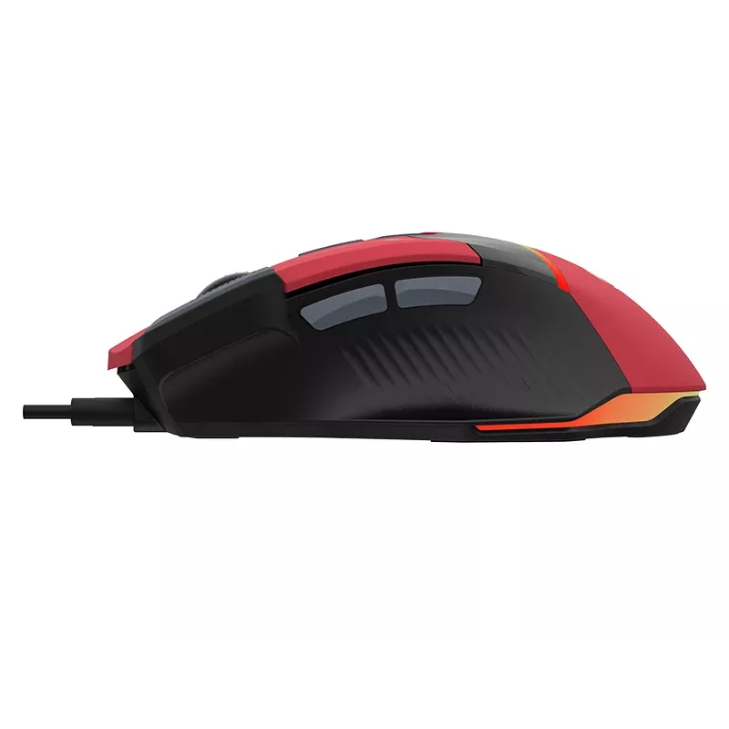 Tracer GameZone Spectra RGB Ratón Gaming con Cable, 7200 DPI, Rojo (TRAMYS47839)