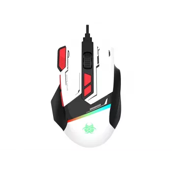 Tracer GameZone Spectra RGB Ratón Gaming con Cable, 7200 DPI, Blanco (TRAMYS47840)