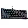 Tracer GameZone Claws 61 Teclado Gaming Mecánico con Cable, Formato 60%, Interruptores Outemu Blue, Retroiluminación RGB, Negro