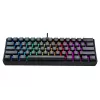 Tracer GameZone Claws 61 Teclado Gaming Mecánico con Cable, Formato 60%, Interruptores Outemu Blue, Retroiluminación RGB, Negro