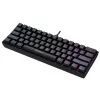 Tracer GameZone Claws 61 Teclado Gaming Mecánico con Cable, Formato 60%, Interruptores Outemu Blue, Retroiluminación RGB, Negro
